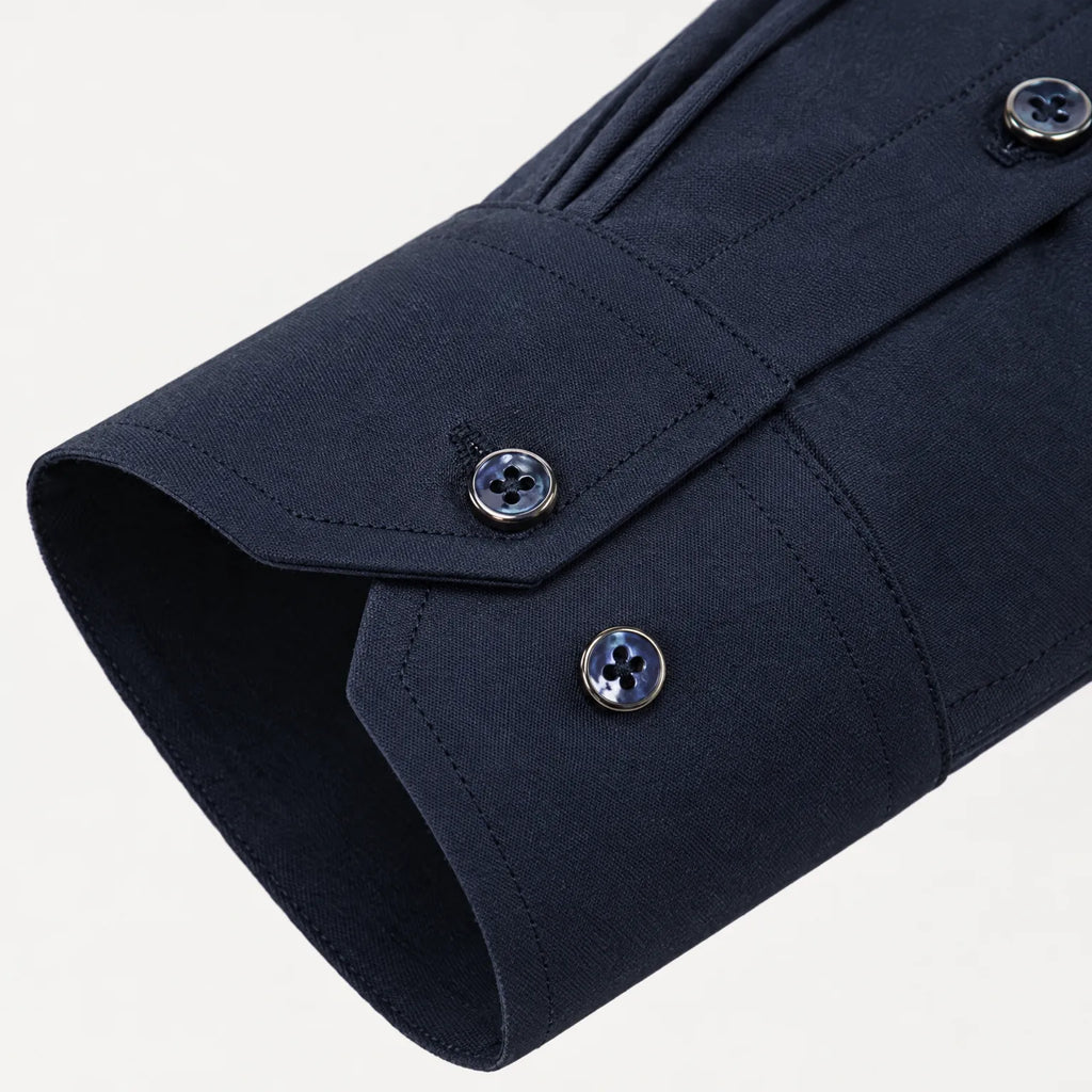 Men's Slim Fit Dress Shirt | Elegant Business Shirt